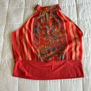 Super cute halter style NYCO top